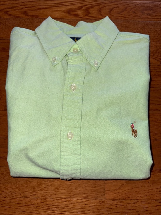 Polo Ralph Lauren Other - Ralph Lauren Light Green Button-Down Oxford Shirt